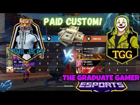 Paid custom⚡THE GRADUATE GAMER SQUAD 🥵