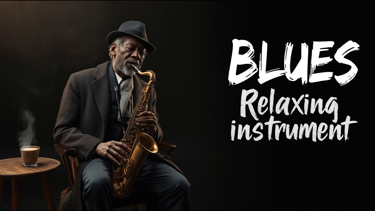 Deep Blues Moonlight – Slow & Soulful Guitar Instrumental #596