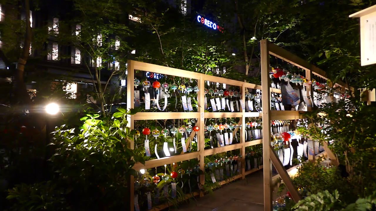 ‘Pathway of Windbell’ at Fukutoku Shrine [RAW VIDEO]