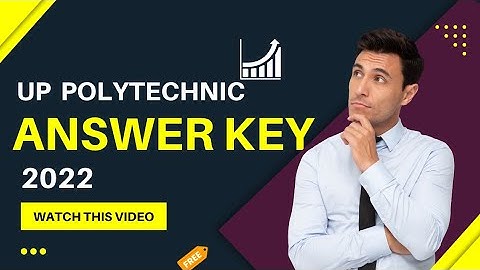 Polytechnic answer key 2022 | jeecup answer key | polytechnic answer ki kaise dekhen - All doubt clr