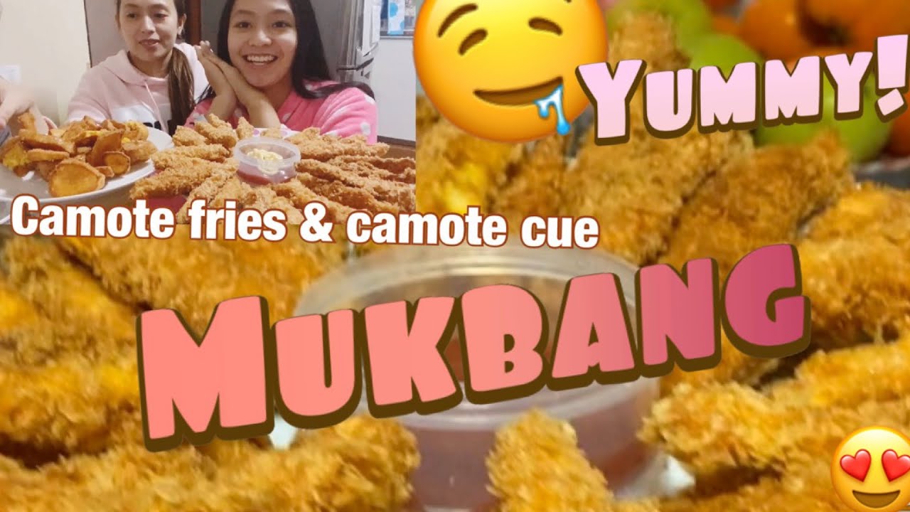 LET’S COOK CAMOTE FRIES & CAMOTE CUE | MUKBANG - YouTube