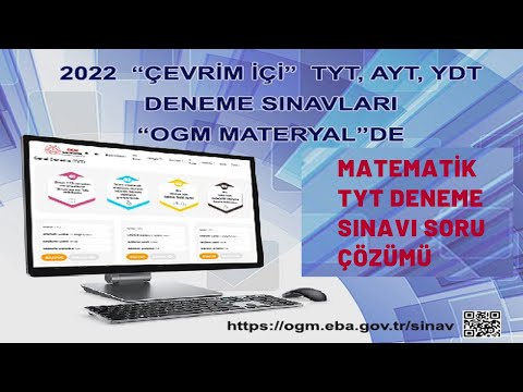 21-22 Mayıs Matematik TYT Genel Deneme Sınavı Soru Çözüm