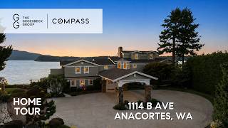 $8.9 Million Anacortes Waterfront Estate | Luxury Home Tour |  1114 B Ave