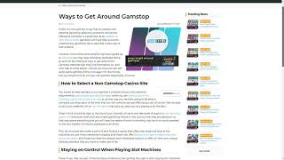 Ways to Get Around Gamstop