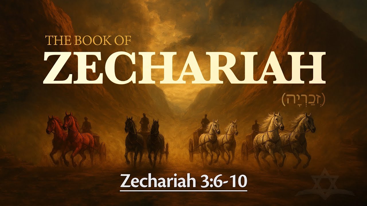 Zechariah 3:6-10 - The Servant Branch and the Stone of Seven Eyes