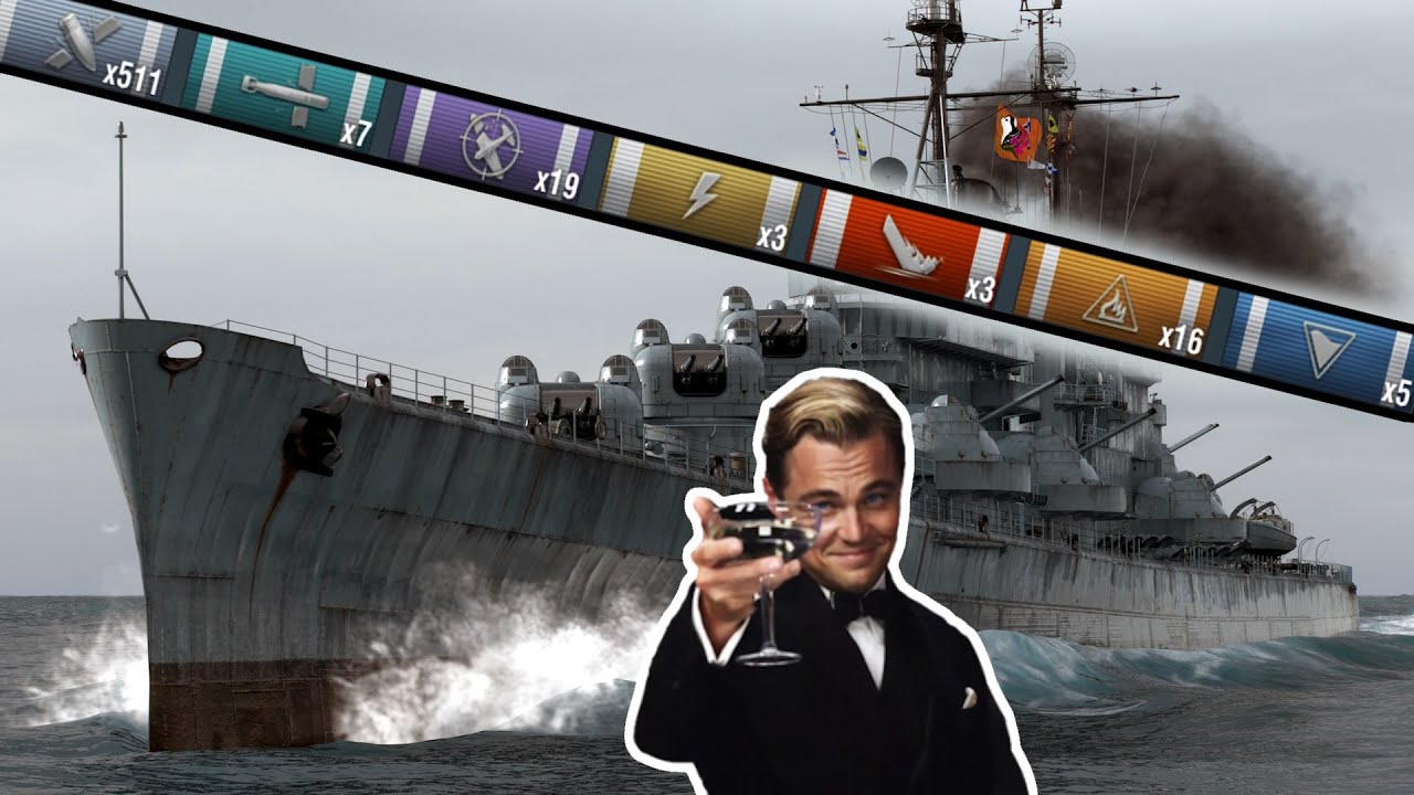 Jinan The kiting king World of Warships YouTube