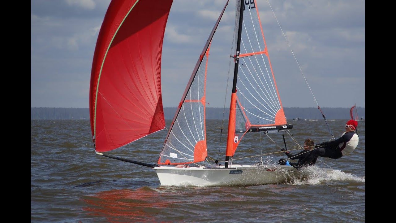 29er sailing evening training session YouTube