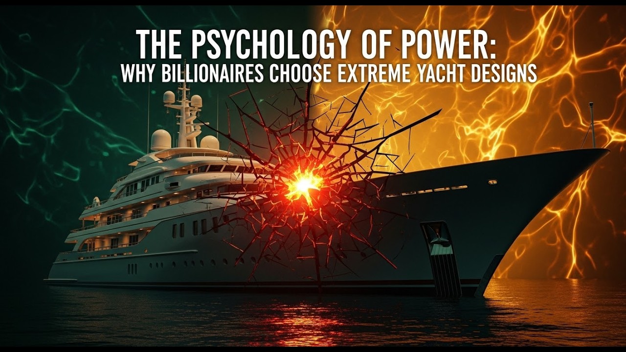 The Psychology of Power: Why Billionaires Choose Extreme Yacht Designs