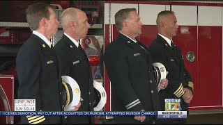 Bakersfield Fire Department promotes several to higher ranks