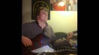 Video thumbnail of "Red hot chilli  peppers otherside bass covet"