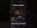 Arkham Knight vs Gotham Knights Vehicle Takedowns #shorts #gaming #batman #batgirl #dc #fyp