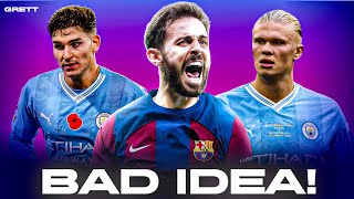 Why Bernardo Silva to Barcelona is BAD!