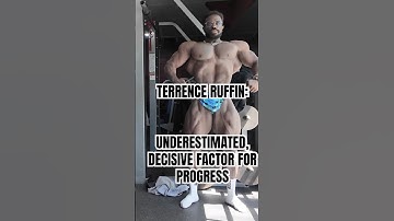 Terrence Ruffin: THE Decisive Factor for Progress in Bodybuilding