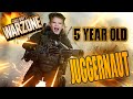 *5 Year Old JUGGERNAUT* NEW Game Mode in Warzone is SUPER FUN!! #FaZe5