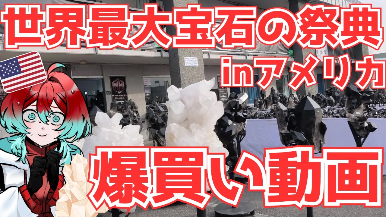 爆買い】アメリカで爆買いした100個以上の石を紹介します！【宝石研磨