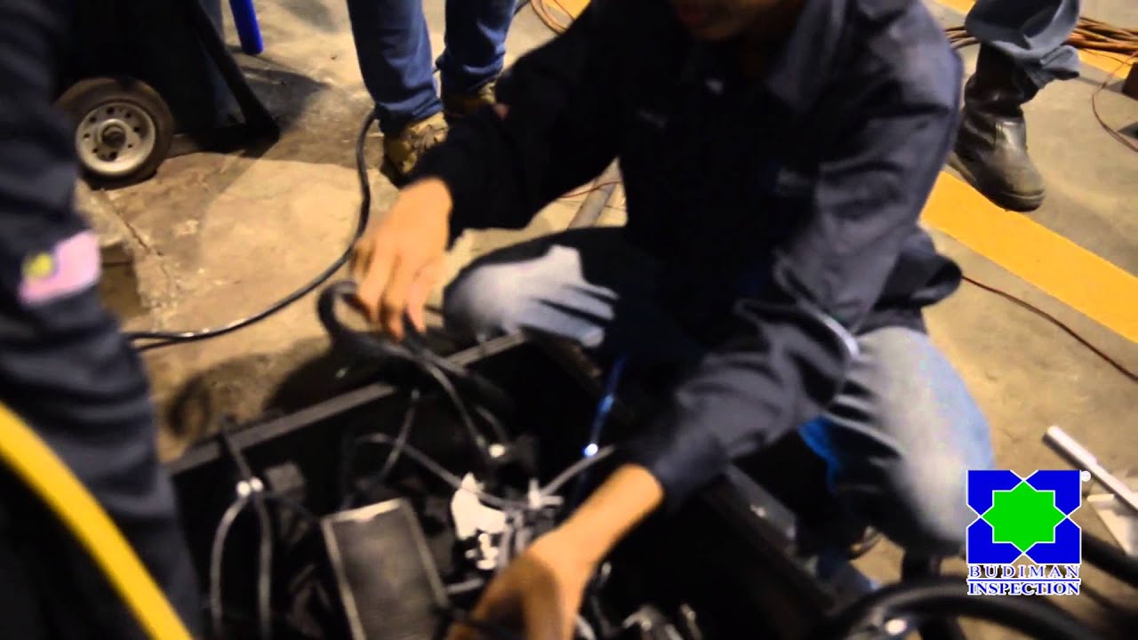 Budiman Inspection PAUT with Weld Rover @ TTSB - YouTube