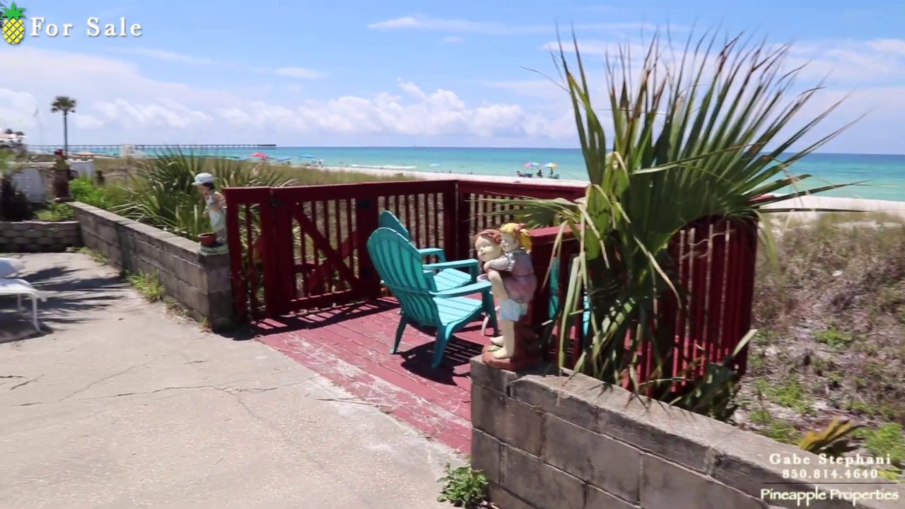 Gulffront home 13003 Oleander Dr. Panama City Beach, FL 32407 YouTube