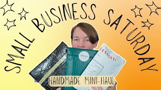 Small Business Saturday: Handmade Mini-Haul