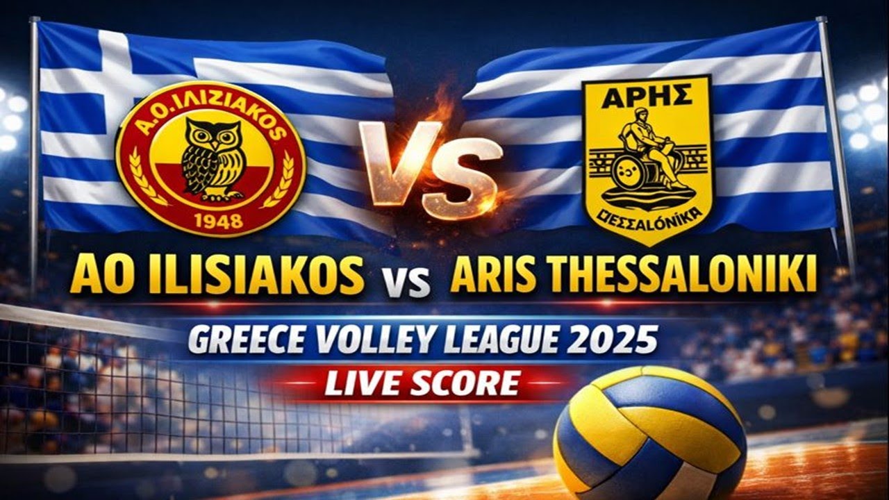 AO Ilisiakos Vs Aris Thessaloniki 🏐Greece A1 Women Volleyball 2025 🏐Live Score