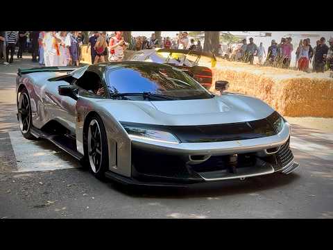 Ferrari F80 factory RACE Exhaust sounds epic!