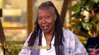 Whoopi Goldberg Reacts to Donald John Trump Calling Her Filthy, Dirty and Disgusting During A Rally