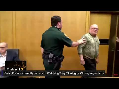 OUTBURST in the courtroom during Closings! Brandon's Dad Escorted Out | Tony Wiggins Trial