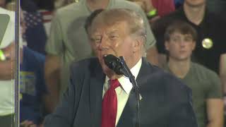 Trump jokes about running for another term as President