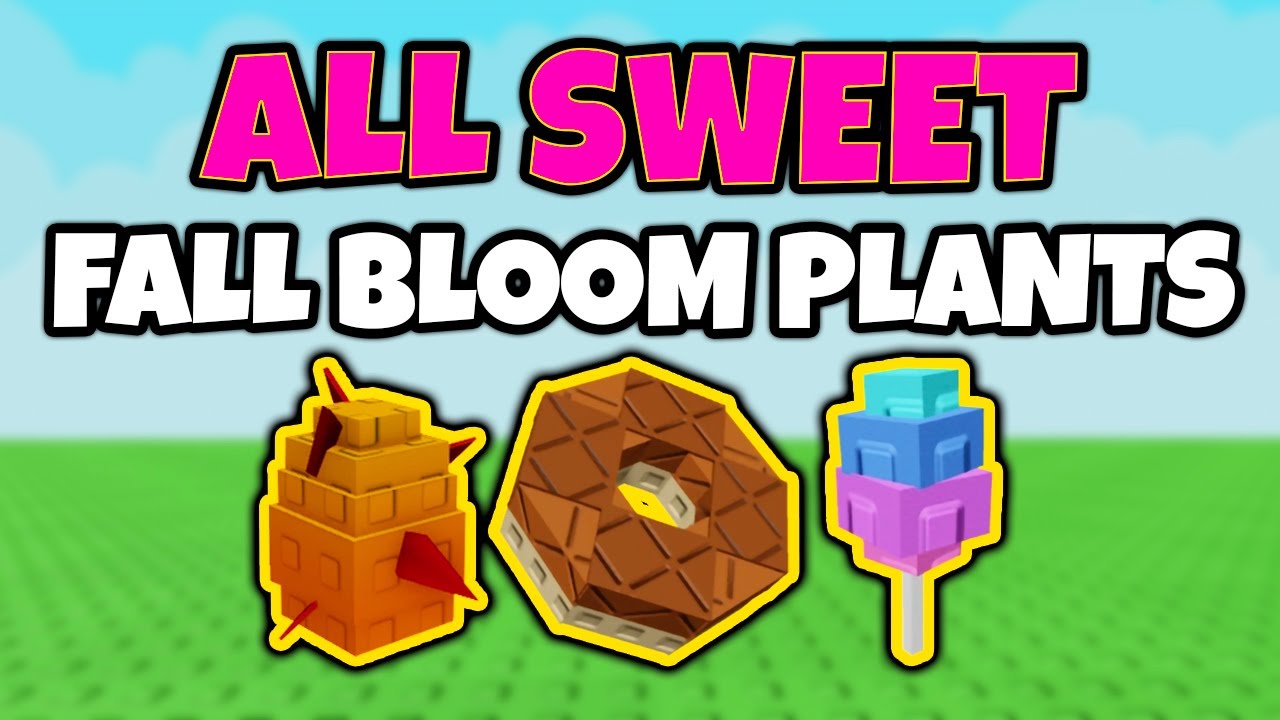 SWEET PLANTS - Fall Bloom Event [GROW A GARDEN] Roblox
