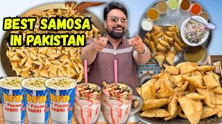 BEST Samosa,Milkshake &amp; Rabri Falooda In PAKISTAN - Babar Samosa - SABIH SUMAIR - PINDI SY DUNYA TAK
