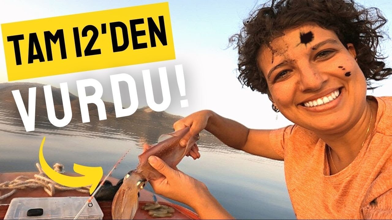 Tekneden Balık Avı | Kalamar Avlarken Avlandık! - Beklenen Kalamar Tarifimiz!