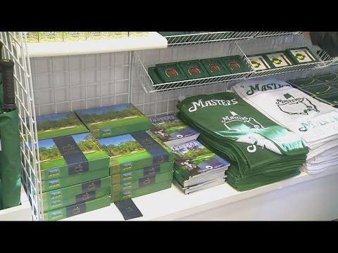 Patrons spend top dollars at Masters golf shop