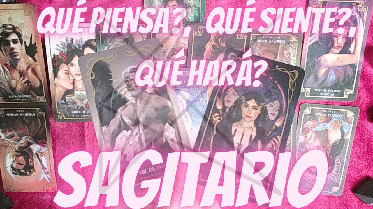 SAGITARIO ♐️ ESTO TE VA A INTERESAR ️ LECTURA ¿QUÉ PIENSA?, QUÉ SIENTE ...