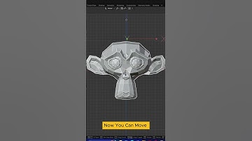 Move Pivot Point In Blender #blender #tips #tutorial #blender3d #3d #b3d