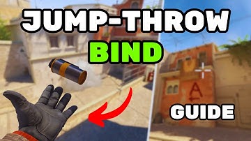 How to Set Up a Jump-Throw Bind in CS2 | Guide 2025
