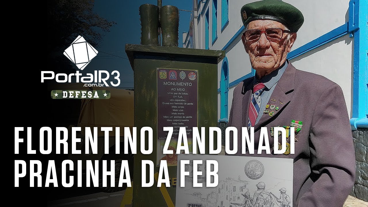 Ex-combatente da FEB, Florentino Zandonadi conta histórias vividas na 2ª Guerra Mundial