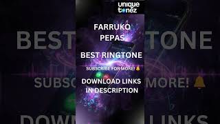 Farruko - Pepas | Best Instrumental Ringtone - Alarm Sound