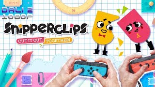 Snipperclips Gameplay on the Nintendo Switch
