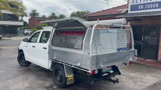 2016 TOYOTA HILUX WORKMATE UTILITY DOUBLE CAB