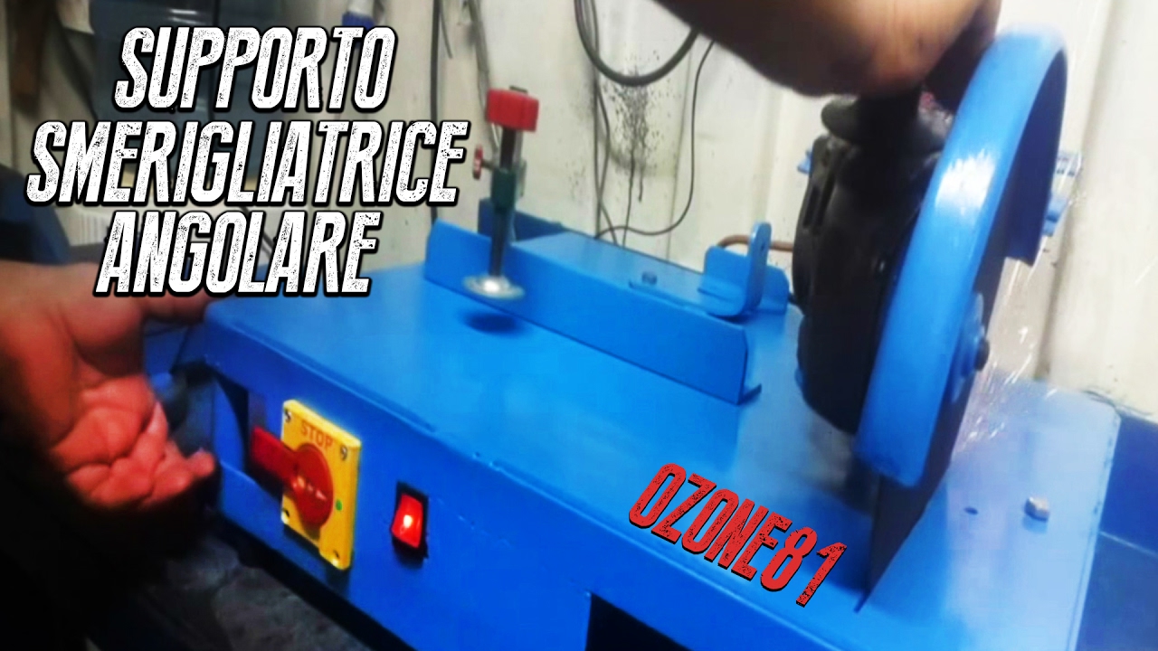 supporto smerigliatrice fai da te