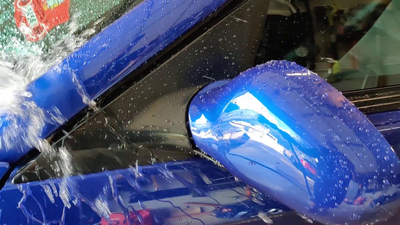 22PLE ceramic coating bead and water test YouTube