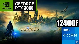 Hogwarts Legacy || i5 12400F + RTX 3060 || 1080p benchmarks! || #hogwartsgameplay #benchmarktest