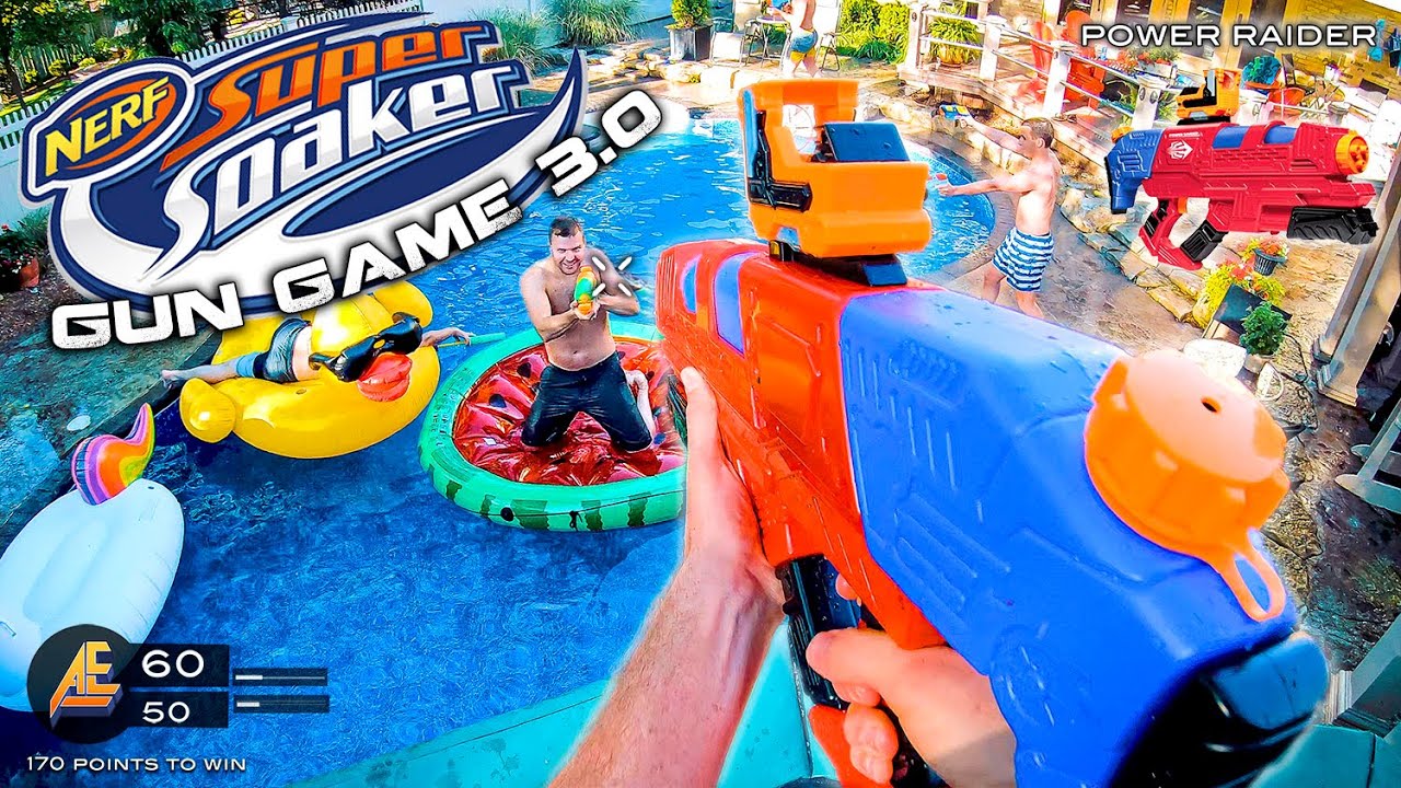 nerf gun game videos