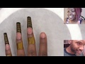 🔴 Acrylic Nails with nail forms - Watch Hubby Do My Nails LIVE!  LongHairPrettyNails