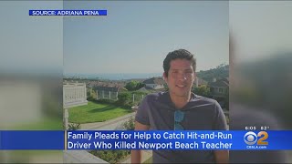 Family Pleads For Hit-And-Run Driver To Surrender After Running Down Newport Beach Teacher