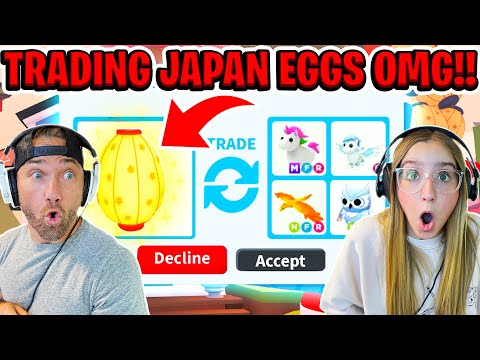 Trading *EVERY JAPAN EGG PET* In Adopt Me Roblox !! Adopt Me Trading *JAPAN  UPDATE* Pets - BiliBili