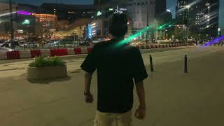 Random walk in Warsaw,Poland