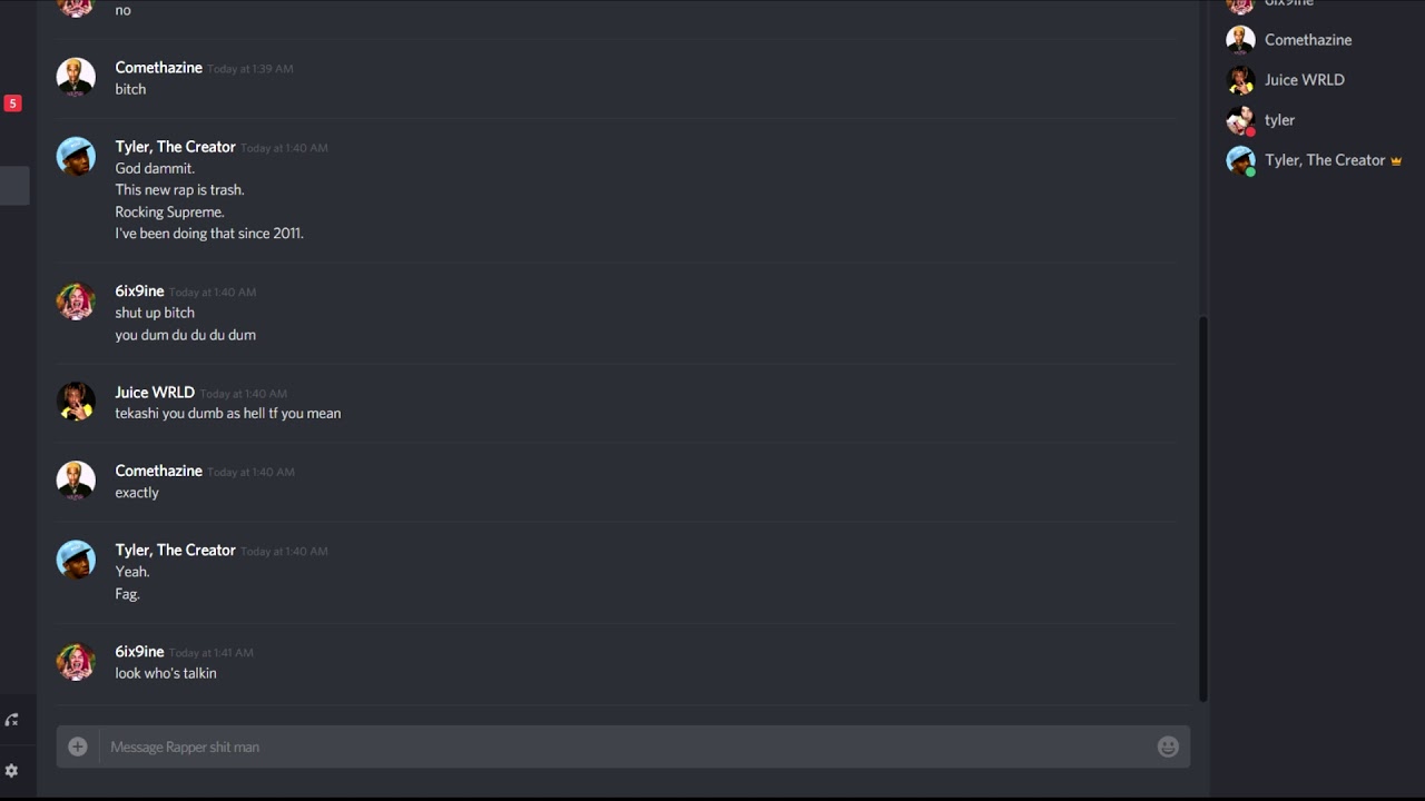 If Rappers were on Discord - YouTube