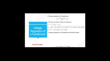 Voltage Regulation of Transformer  PART 01 #transformers #shorts