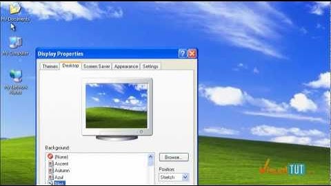 windows XP - Basic - Showing Desktop Icons