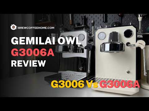 Gemilai Owl G3006A Review | G3006 vs G3006A | Hot & Cold Brew | What's New In The A Version?